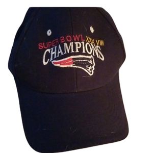 🇺🇲 NFL 🏈 Patriots Superbowl XXXVIII Brady Champion dad hat💕🌟
